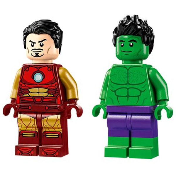 Конструктор LEGO Super Heroes Железный человек на мотоцикле и Халк 76287