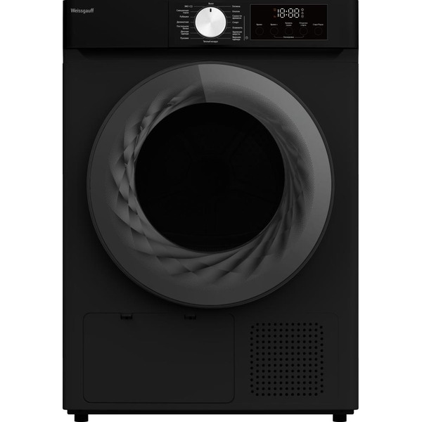Сушильная машина WEISSGAUFF WD 6010 Heat Pump Matt Black
