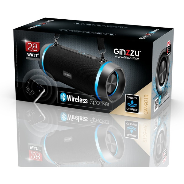 Беспроводная колонка Ginzzu GM-901B