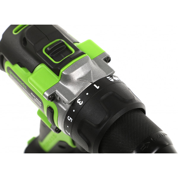 Дрель-шуруповерт Greenworks GD24DD90 3707507 (без АКБ и ЗУ)