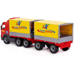 Автомобиль бортовой тентовый с прицепом Полесье 58294