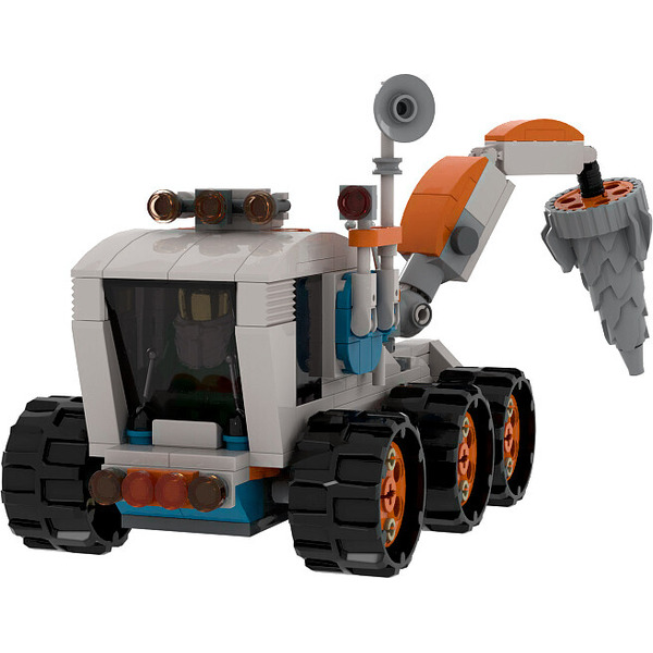Конструктор Brick Labs Космос: Лунный бурильщик геологов AB-1320