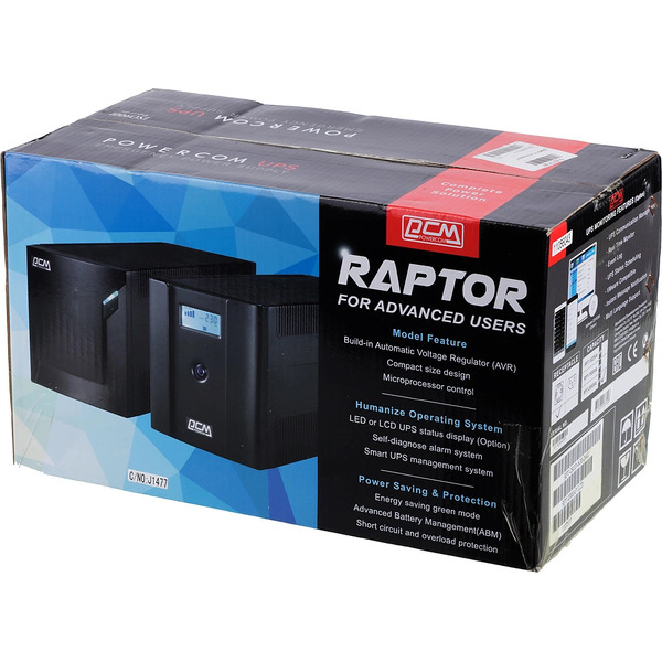Источник бесперебойного питания Powercom RPT-2000AP LCD