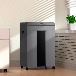 Уничтожитель (шредер) Deli ET096 (черный)