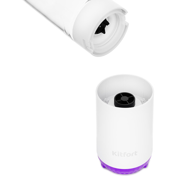 Блендер стационарный Kitfort KT-3033-1 (бело-фиолетовый)