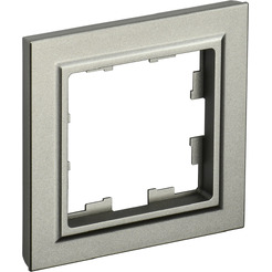 Рамка IEK Brite РУ-1-БрШ