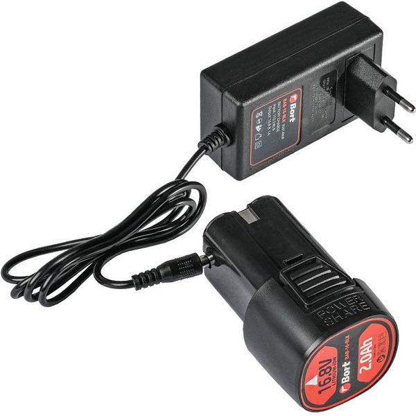 Дрель-шуруповерт Bort BAB-16-BLK 93414868