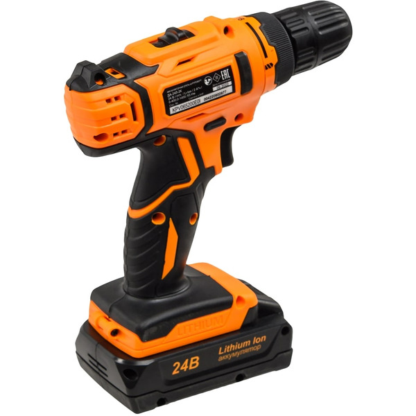 Дрель-шуруповерт Вихрь ДА-24Л-2К (72/14/18)