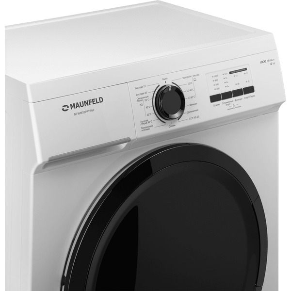 Стиральная машина MAUNFELD MFWM106WH052