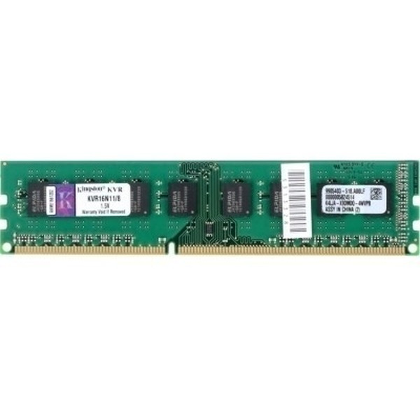 Оперативная память Kingston ValueRAM 8GB DDR3 PC3-12800 (KVR16LN11/8)
