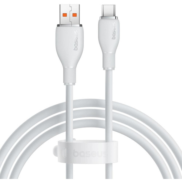 Кабель Baseus Pudding Series USB Type-A - USB Type-C (1.2 м, белый)