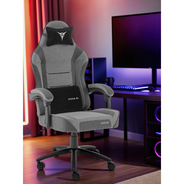 Игровое кресло Zone 51 Invader X-Weave Grey Z51-VAF-GY