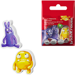Ластик Erich Krause Jolly Friends 63830 (2 шт)