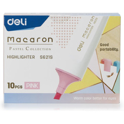 Набор текстовыделителей Deli ES621SPINK-P