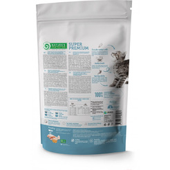 Сухой корм для кошек Nature's Protection Kitten Poultry With Krill с птицей и крилем NPS45757 400г