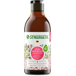 Гель для душа SYNERGETIC Пачули и ароматный бергамот 380мл