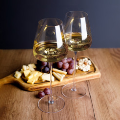 Набор бокалов для вина Makkua MW600 Wine series Crystal Elegance White