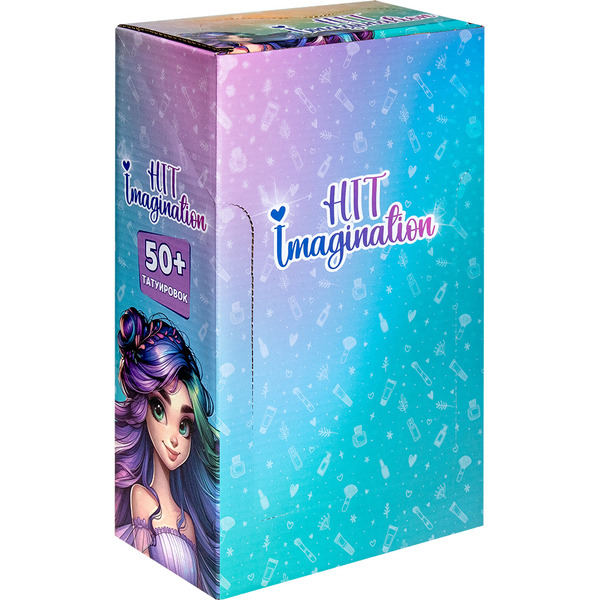 Косметика детская HIT IMAGINATION Наклейки (татуировки) 9900-36