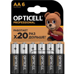 Батарейка Opticell Professional AA(6 шт)
