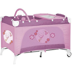 Манеж-кровать LORELLI Travel Kid 2 Rose Stork