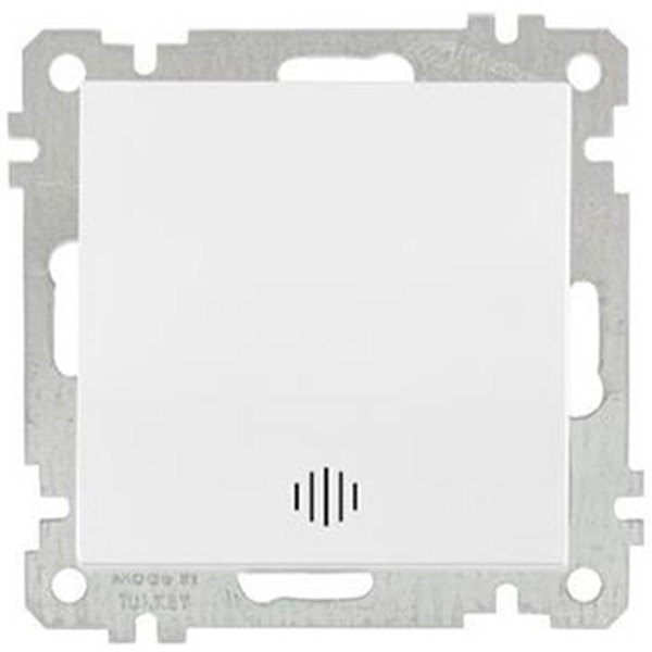 Выключатель с подсветкой Mutlusan 2100-415-0101 белый (21 серия)