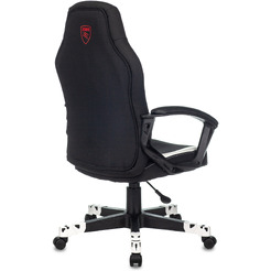 Кресло геймерское Бюрократ Zombie 10 (черный/белый)