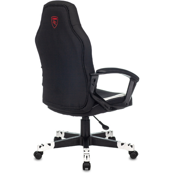 Кресло геймерское Бюрократ Zombie 10 (черный/белый)