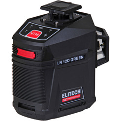 Нивелир лазерный ELITECH LN 12D GREEN (204736)