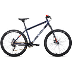 Велосипед Forward Sporting 27.5 X р.17 2020-2021 (темно-синий/красный)