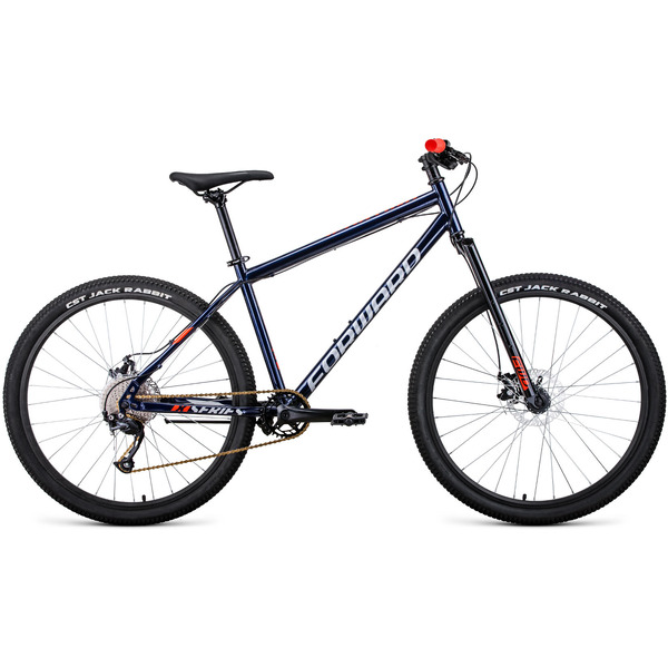Велосипед Forward Sporting 27.5 X р.17 2020-2021 (темно-синий/красный)