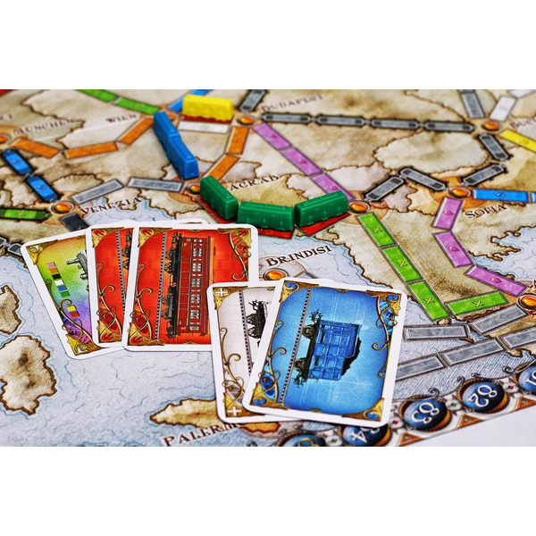 Настольная игра Hobby World Ticket to Ride: Европа