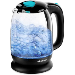 Электрический чайник Kitfort KT-625-1, голубой