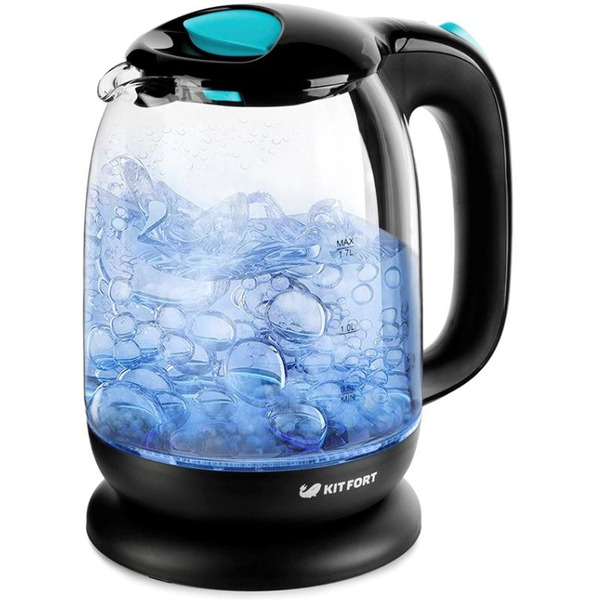 Электрический чайник Kitfort KT-625-1, голубой