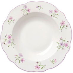 Тарелка глубокая HomeQueen Летние воспоминания 77109 (цветы)