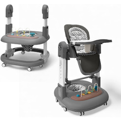 Стульчик для кормления Bubago William BG 193-2 (Серый)