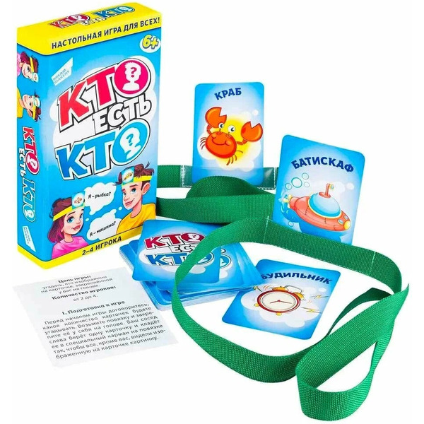 Настольная игра Dream Makers Кто есть кто? 2108C