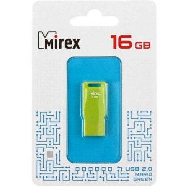 USB Flash Mirex Mario 16GB (зеленый)