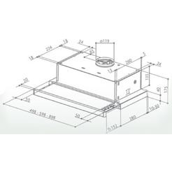 Вытяжка Faber Flox WH A50 315.0567.353