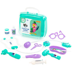 Игровой набор доктора Полесье Попугай Кеша Доктор 83340