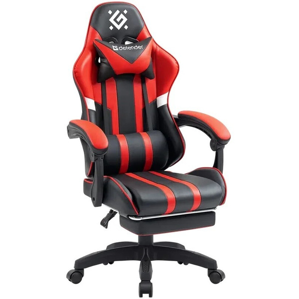 Игровое кресло Defender Colran (Черно/Красный) 64025