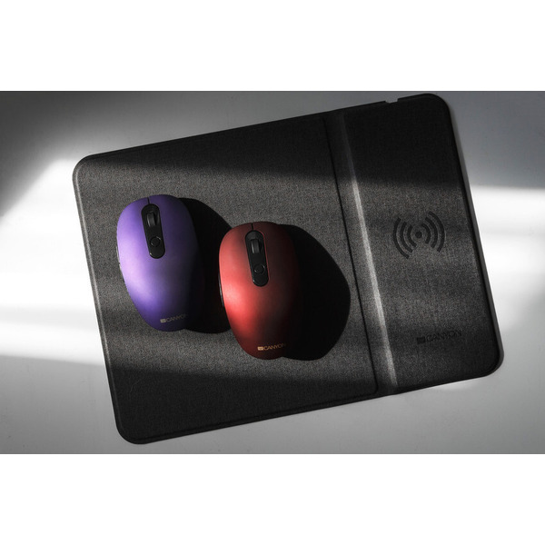 Коврик для мыши с беспроводной зарядкой CANYON CNS-CMPW4