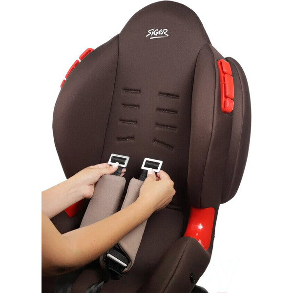 Автокресло Siger Кокон Isofix lux KRES4017 (кофе)