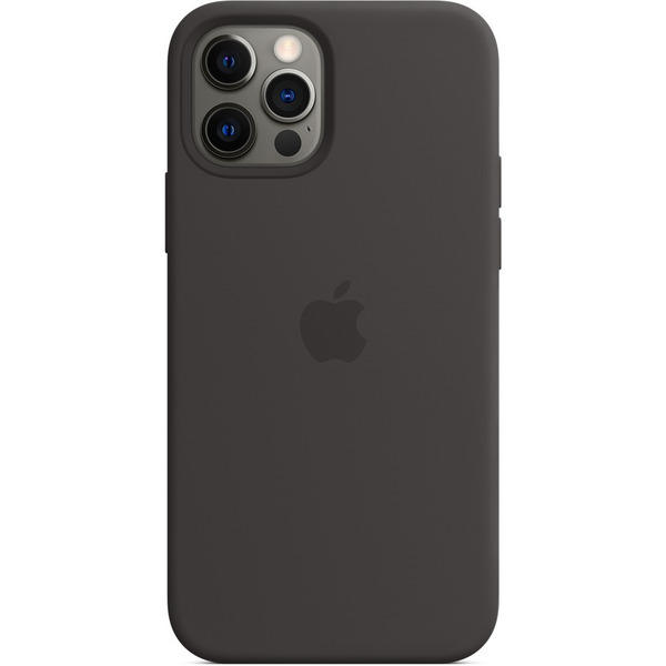 Бампер BINGO Silicone Case iPhone 12/12 Pro Черный