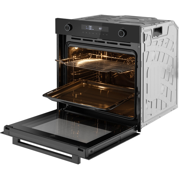 Электрический духовой шкаф Weissgauff EOM 741 PDB Black Edition