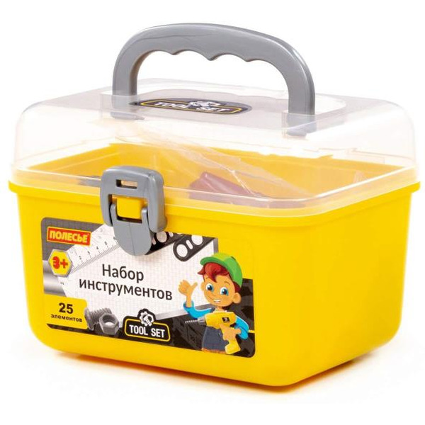 Набор инструментов Полесье №27 (25 элементов) 92410