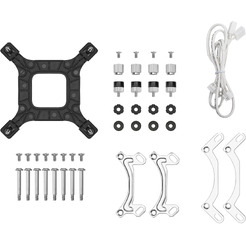 Система жидкостного охлаждения для процессора DeepCool LE240 PRO WH R-LE240PRO-WHAMMC-G-1