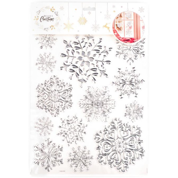 Новогоднее украшение Ausini Снежинки ES2419D-265