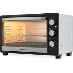 Мини-печь HYUNDAI MIO-HY074 (серебристый/черный)
