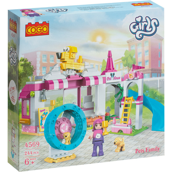 Конструктор Qunxing Toys Игровая площадка для животных 4569