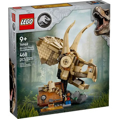 Конструктор Lego Jurassic World Окаменелости динозавров череп трицератопса 76969